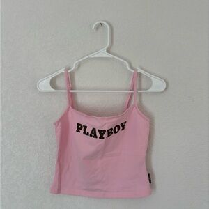 Women’s Playboy x Missguided Pink Tank Top